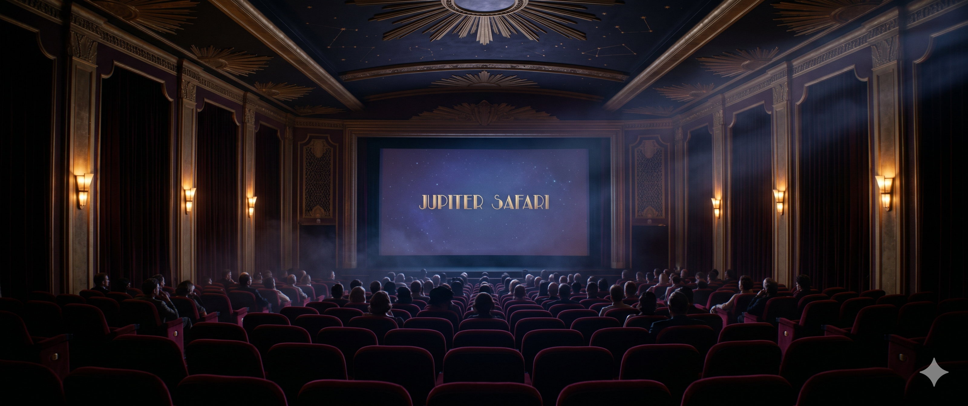 From the back of the house — the screen reads Jupiter Safari